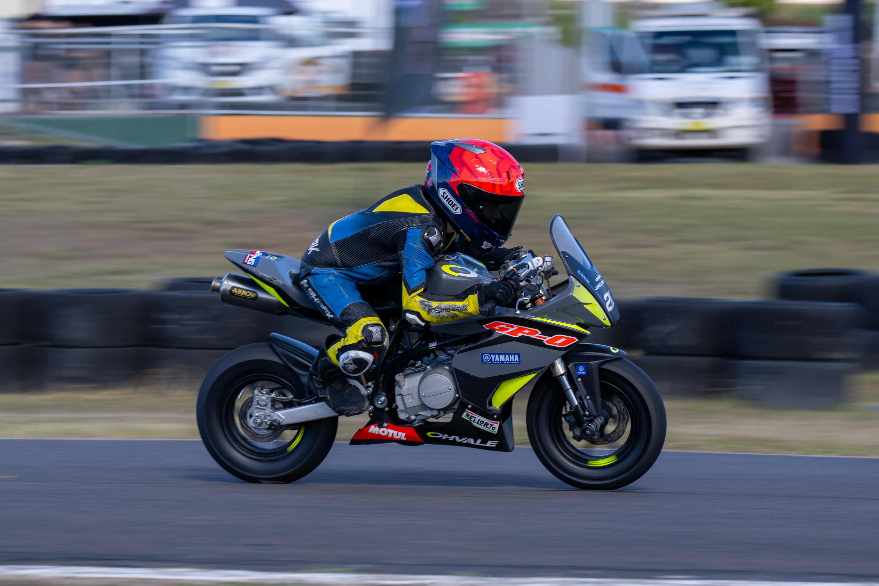 James at speed on the GP-0
